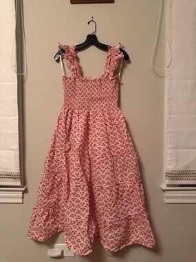 Hill House Pink Floral Nap Dress